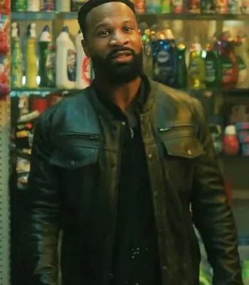 Cross S01 Johnny Ray Gill Black Leather Jacket