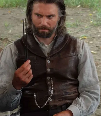 Cullen Bohannon Hell on Wheels Leather Vest