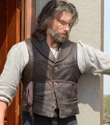 Cullen Bohannon Hell on Wheels Leather Vest