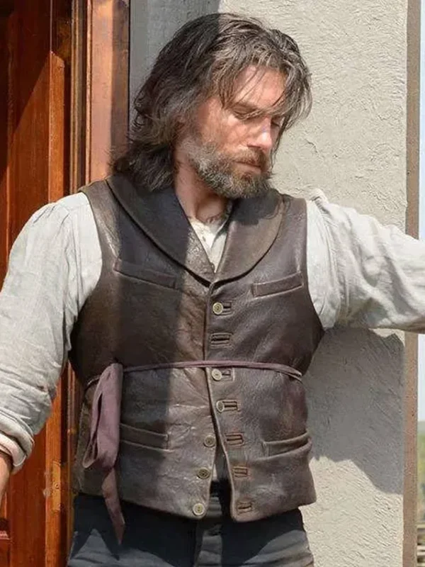 Cullen Bohannon Hell on Wheels Leather Vest