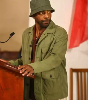 DI Mervin Wilson Death in Paradise Green Jacket