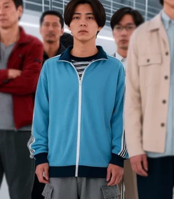 Daigo Kotaro Alice in Borderland S03 Blue Track Jacket