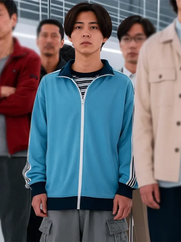 Daigo Kotaro Alice in Borderland S03 Blue Track Jacket