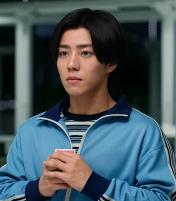 Daigo Kotaro Alice in Borderland S03 Blue Track Jacket