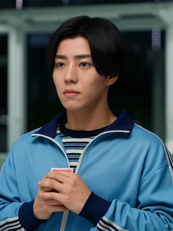 Daigo Kotaro Alice in Borderland S03 Blue Track Jacket