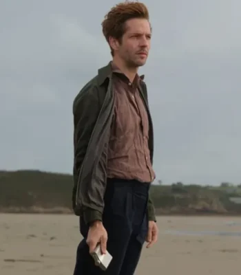 Damien Molony Bergerac Green Jacket