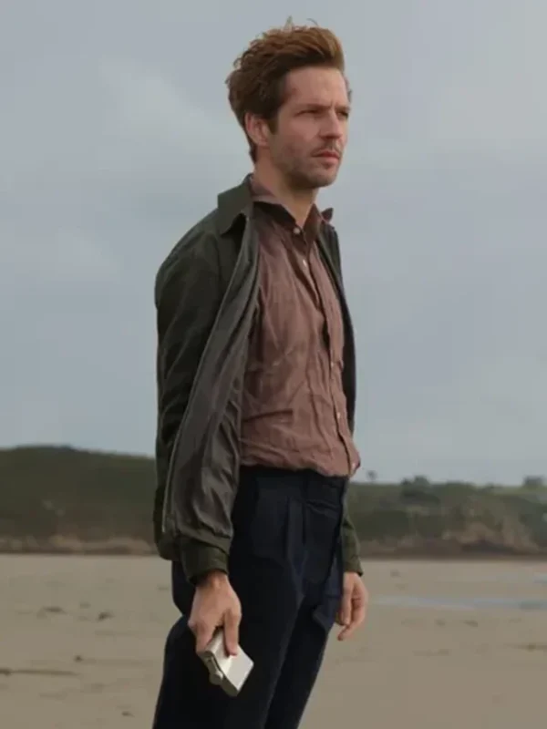 Damien Molony Bergerac Green Jacket