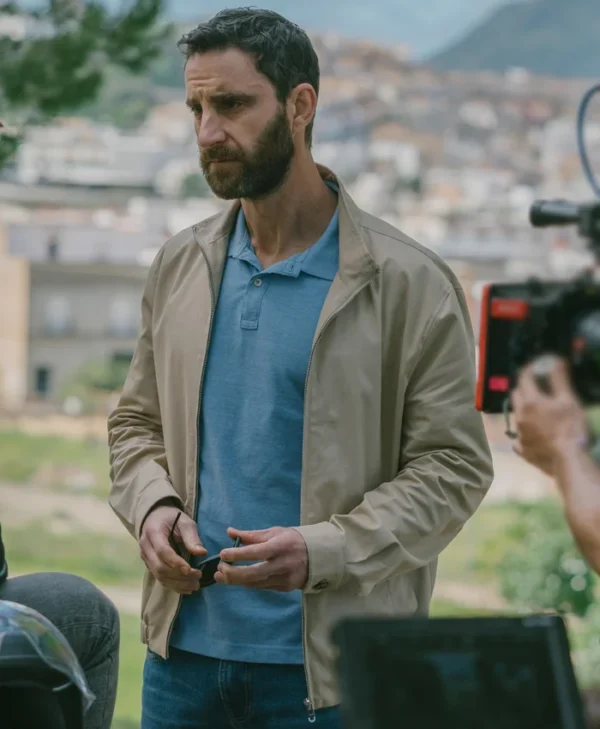 Dani Rovira When No One Sees Us S01 Beige Jacket Dani Rovira When No One Sees Us S01 Beige Jacket