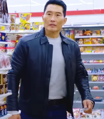 Daniel Dae Kim Butterfly S01 Black Leather Jacket