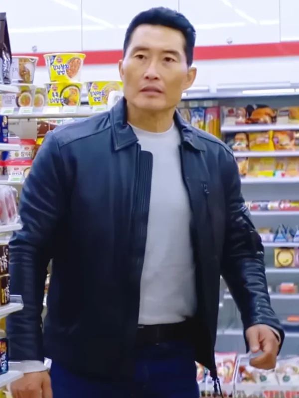 Daniel Dae Kim Butterfly S01 Black Leather Jacket