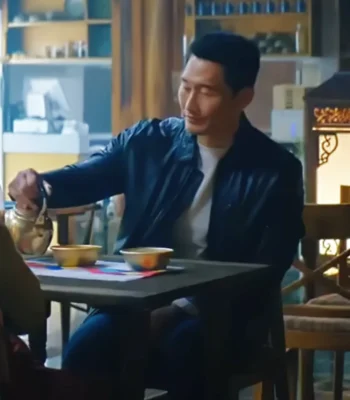 Daniel Dae Kim Butterfly S01 Black Leather Jacket