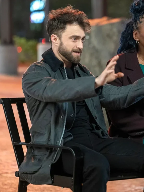 Daniel Radcliffe The Fall and Rise of Reggie Dinkins S01 Grey Jacket