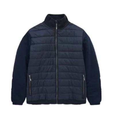 Daniel Rigby I Jack Wright S01 Black Puffer Jacket