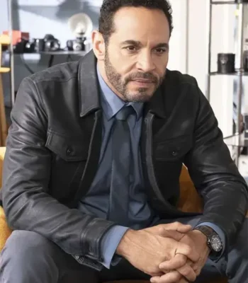 Daniel Sunjata High Potential S02 Leather Jacket