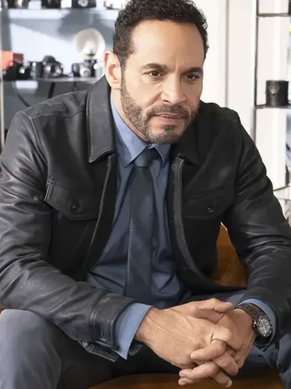 Daniel Sunjata High Potential S02 Leather Jacket