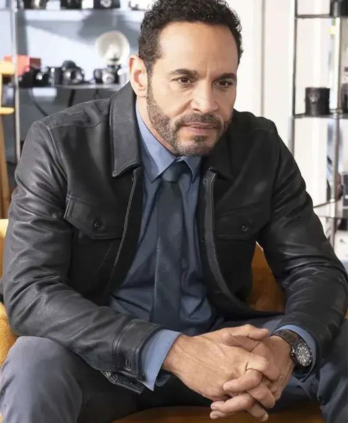 Daniel Sunjata High Potential S02 Leather Jacket Daniel Sunjata High Potential S02 Leather Jacket