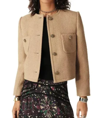 Danielle Campbell The Waterfront S01 Cropped Jacket