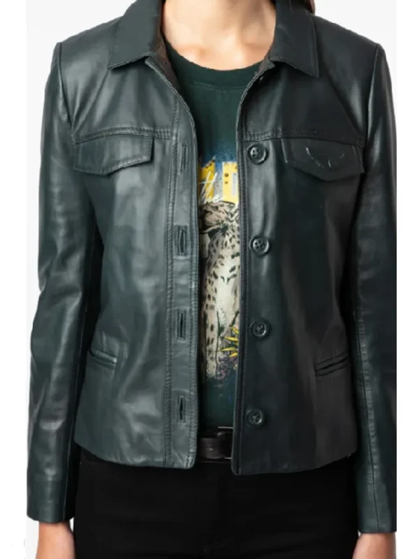 Daphne High Potential S01 Leather Jacket