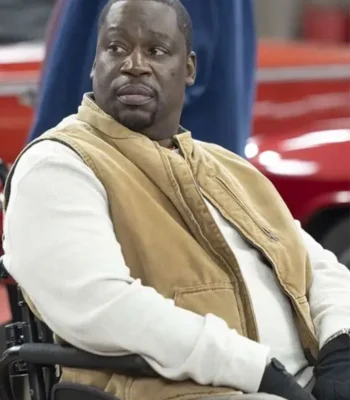 Daryl Mitchell Shifting Gears S01 Brown Vest