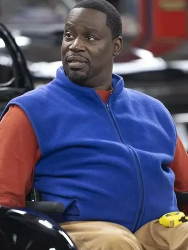 Daryl Mitchell Shifting Gears S01 Gears Blue Vest