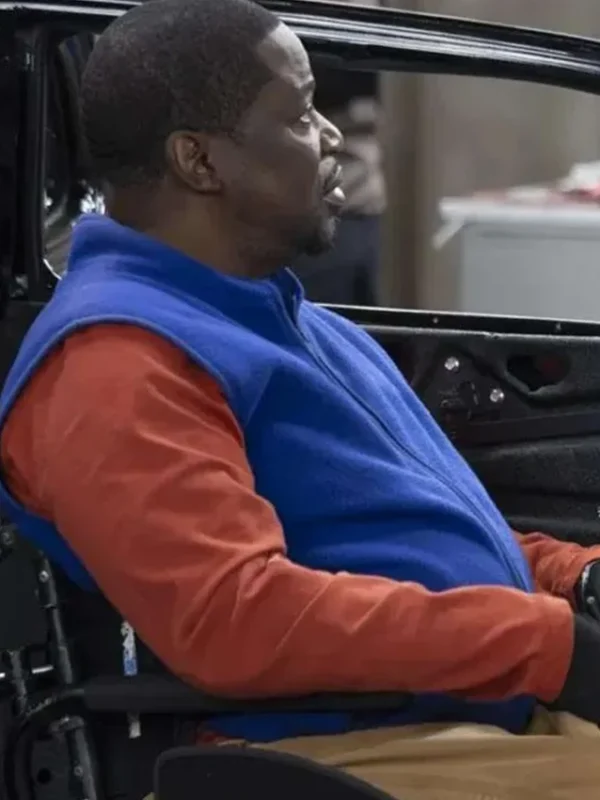 Daryl Mitchell Shifting Gears S01 Gears Blue Vest