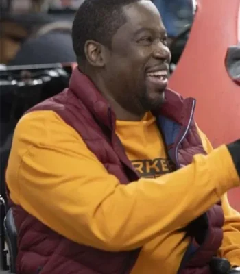 Daryl Mitchell Shifting Gears S01 Maroon Vest