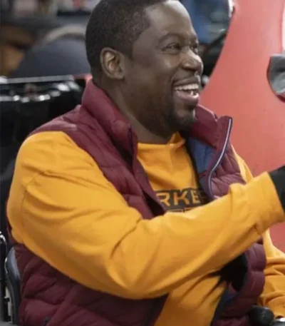 Daryl Mitchell Shifting Gears S01 Maroon Vest