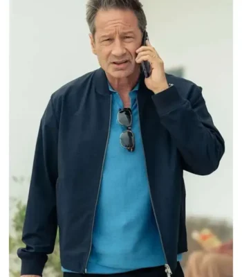 David Duchovny Malice Bomber Jacket