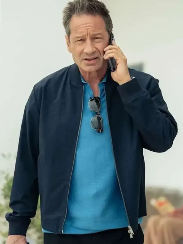 David Duchovny Malice Bomber Jacket