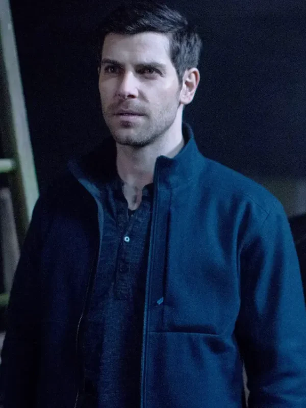 David Giuntoli Grimm S05 Blue Jacket