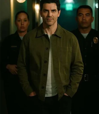 David Giuntoli High Potential S02 Green Jacket