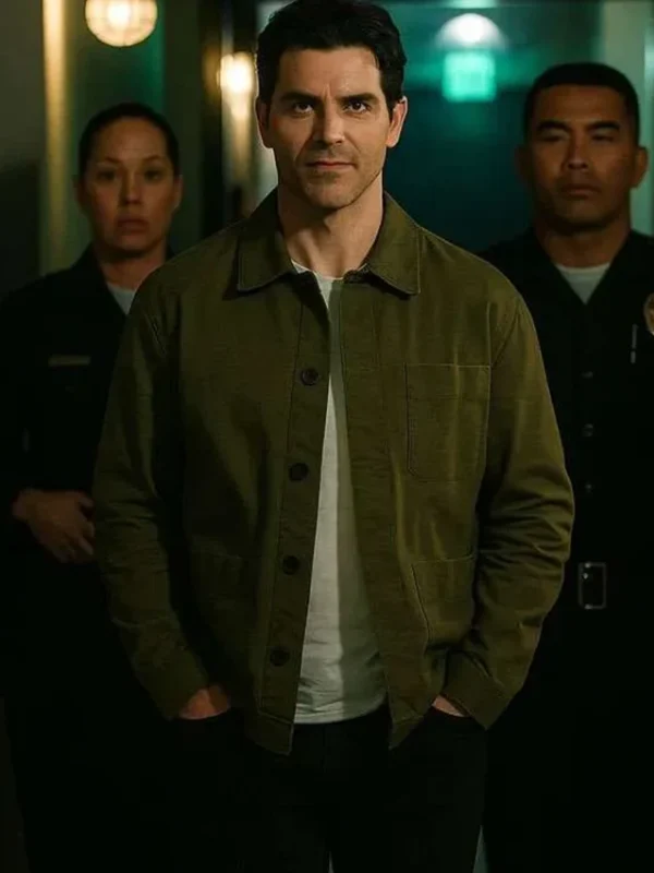 David Giuntoli High Potential S02 Green Jacket