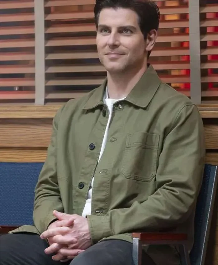 David Giuntoli High Potential S02 Green Jacket David Giuntoli High Potential S02 Green Jacket