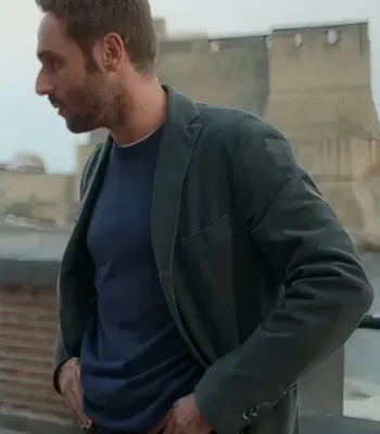 Davide Pardo Sara: Woman in the Shadows S01 Green Blazer