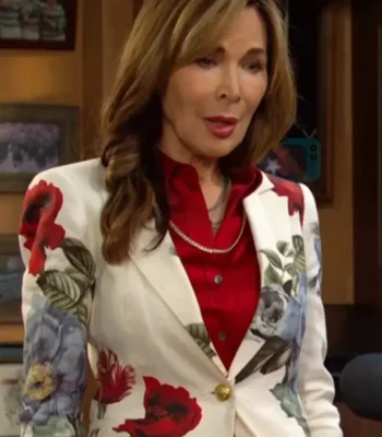 Days Of Our Lives Kate Roberts Floral Blazer