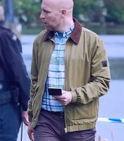 Dc Mark Edwards Vera S14 Brown Cotton Jacket