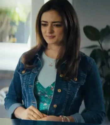 Dear Life Taylor Parkinson Blue Denim Jacket