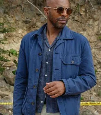 Death in Paradise DI Mervin Wilson Blue Jacket