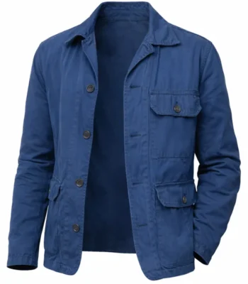 Death in Paradise DI Mervin Wilson Blue Jacket