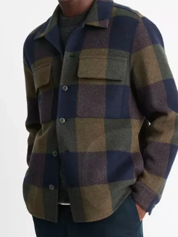 Denis Leary Going Dutch Plaid Shacket