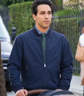 Deniz Akdeniz High Potential S01 Blue Bomber Jacket