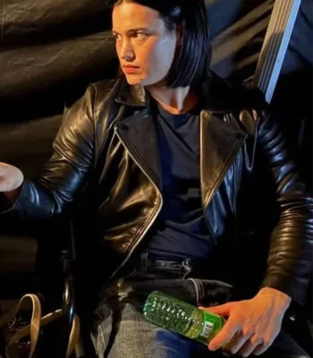 Derek Luh Gen V S02 Black Leather Jacket