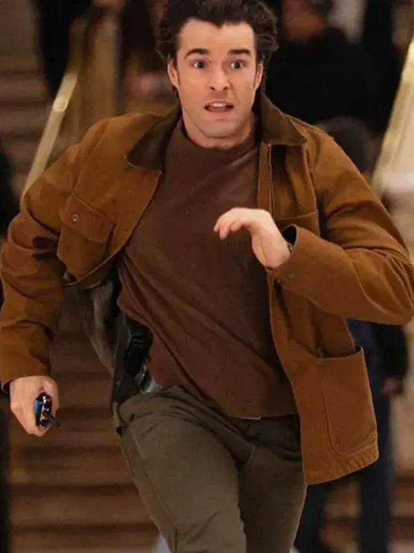 Law and Order SVU S27 Jake Griffin Brown Jacket