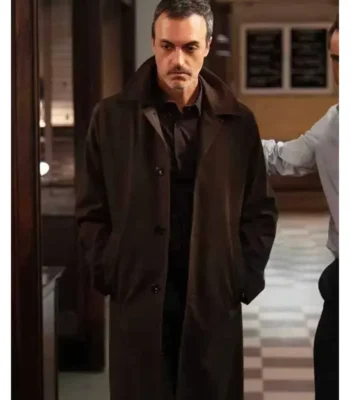 Law and Order Vincent Riley Brown Coat