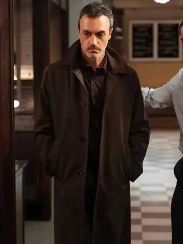 Law and Order Vincent Riley Brown Coat