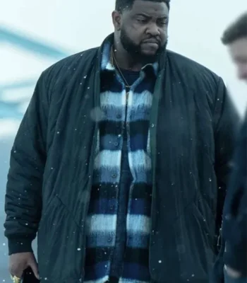 Deverin Washington Mayor of Kingstown S04 Black Bomber Jacket