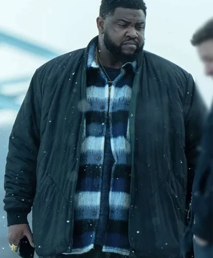 Deverin Washington Mayor of Kingstown S04 Black Bomber Jacket Deverin Washington Mayor of Kingstown S04 Black Bomber Jacket