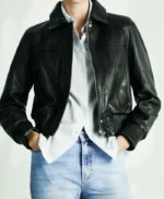 Devin Gamble SWAT S08 Black Leather Jacket