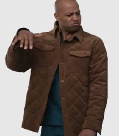 Scrubs Dr. Christopher Turk Quilted Jacket