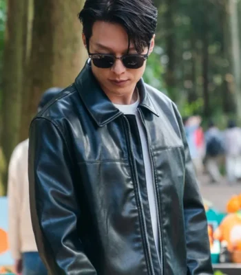 Dynamite Kiss Kong Ji-hyeok Leather Jacket